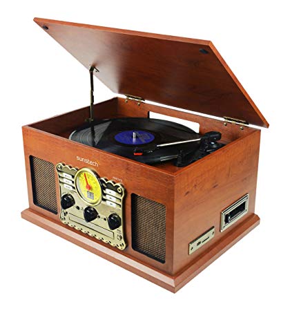amazon comprar tocadiscos vintage sunstech modelo pxrc5cdwd